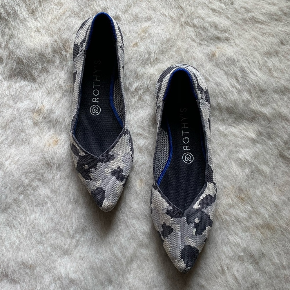 Blue Camo Rothys - Retired Print